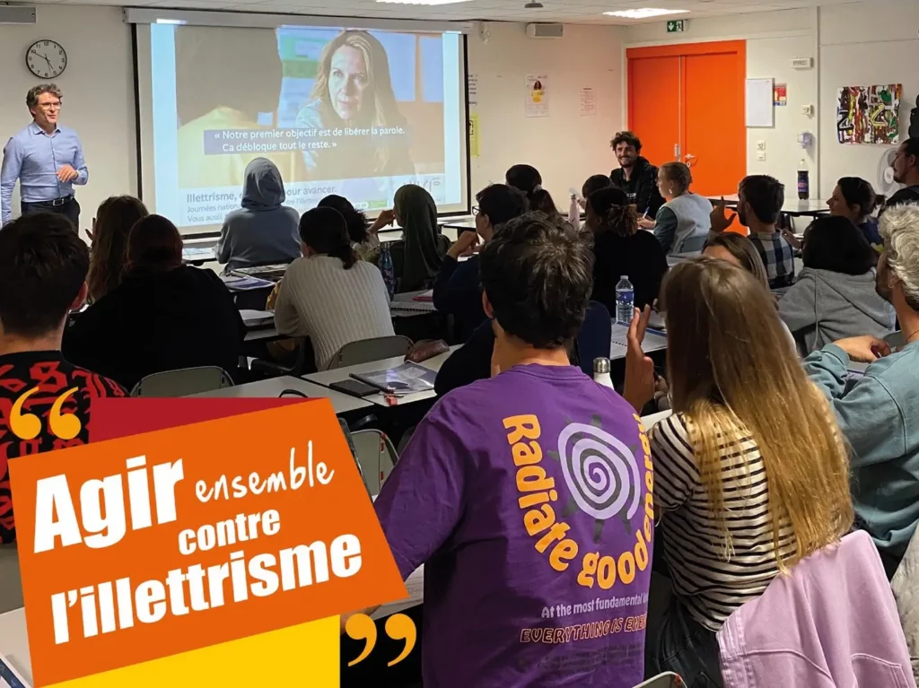 Lutte contre l'Illettrisme : StHo s'engage