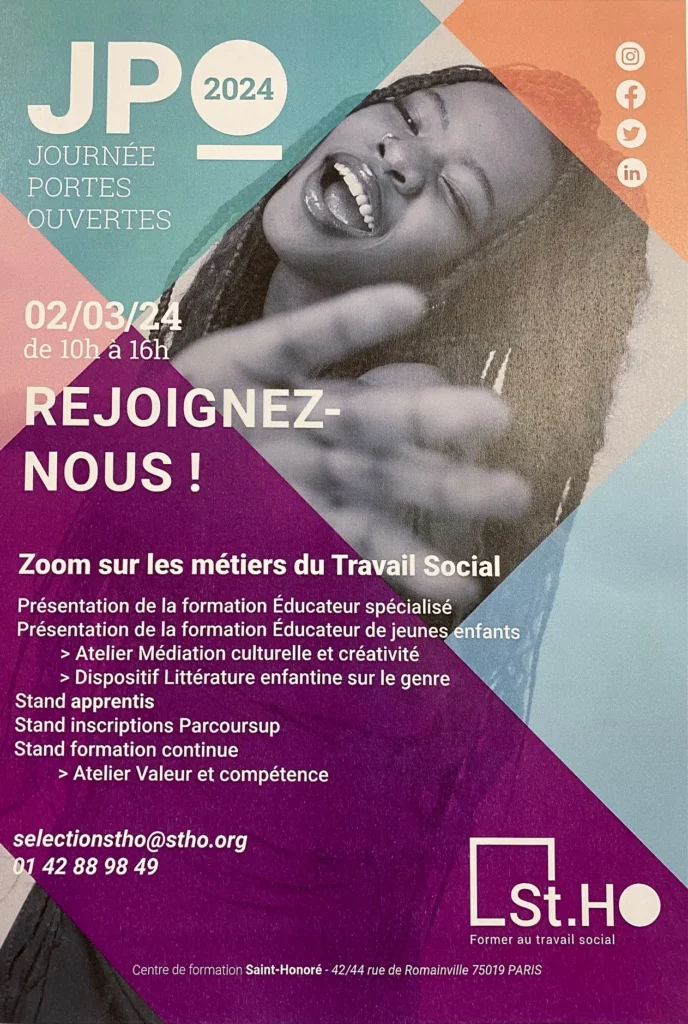 PROGRAMME Journée Portes Ouvertes Samedi 2 mars 2024